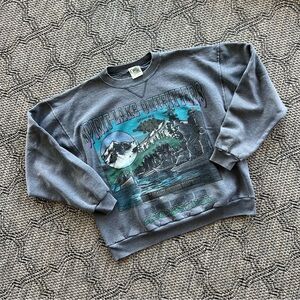 Vintage‎ 90s Spirit Lake Outfitters Nature Outdoors Crewneck Size Large